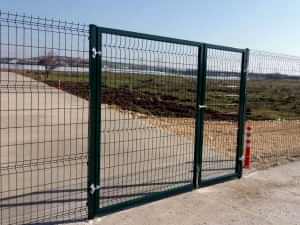 Panel Çit çift Kanat Kapı Montajı